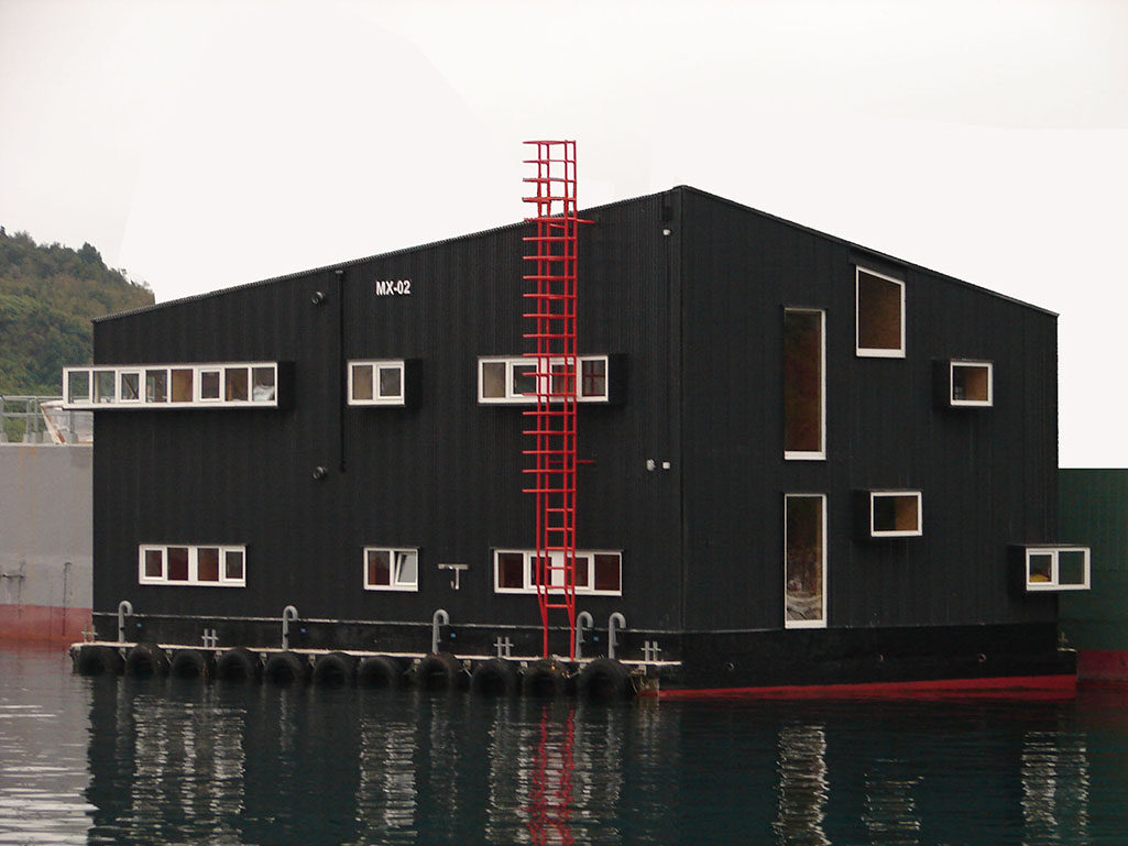 Casas Flotantes Aysén Multiexport